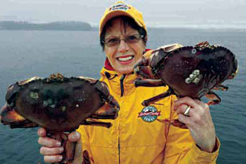 Go 'sight-crabbing' to target monster blue crabs