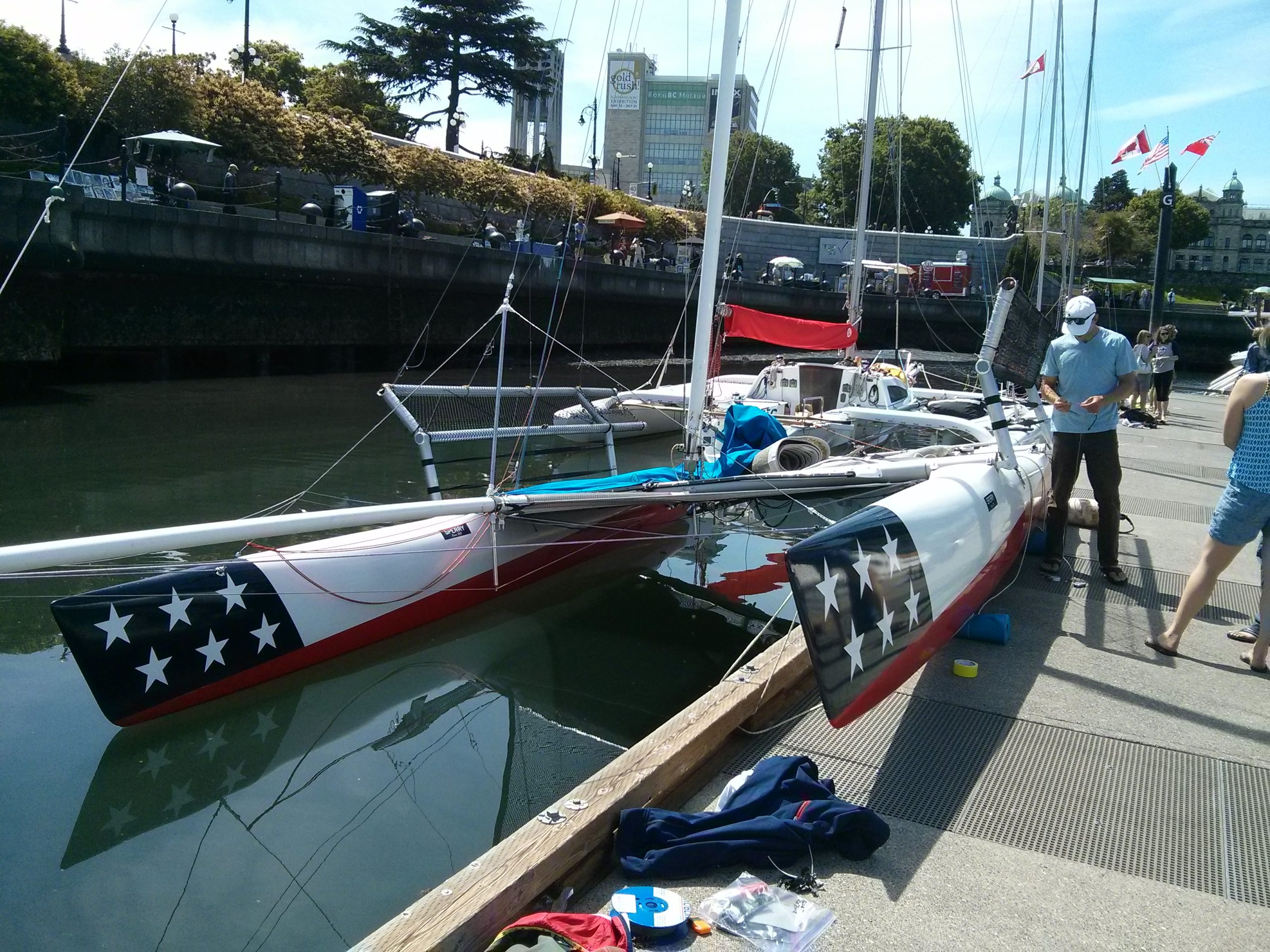 R2AK Stage 1 and "They're All Safe" Northwest Yachting